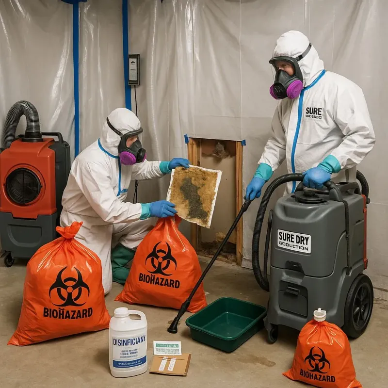 Contaminated Water Handling Protocols process in Duryea, PA